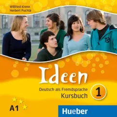 Обложка книги Ideen 1. 3 Audio-CDs zum Kursbuch. Deutsch als Fremdsprache, Krenn Wilfried, Puchta Herbert