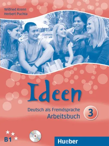 Krenn, Puchta - Ideen 3. Arbeitsbuch mit 2 Audio-CDs zum Arbeitsbuch. Deutsch als Fremdsprache обложка книги
