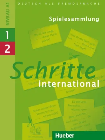 Cornelia Klepsch - Schritte international 1+2. Spielesammlung zu Band 1 und 2. A1. Deutsch als Fremdsprache обложка книги