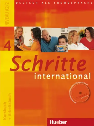 Hilpert, Niebisch - Schritte international 4. Kursbuch + Arbeitsbuch + Audio-CD zum Arbeitsbuch und interaktiven Übungen Hilpert, Niebisch - Schritte international 4. Kursbuch + Arbeitsbuch + Audio-CD zum Arbeitsbuch und interaktiven Übungen обложка книги