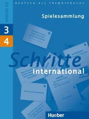Cornelia Klepsch - Schritte international 3+4. Spielesammlung zu Band 3 und 4. A2. Deutsch als Fremdsprache обложка книги