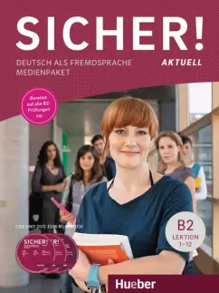 Обложка книги Sicher! aktuell B2. Medienpaket, 2 Audio-CDs und 1 DVD zum Kursbuch. Deutsch als Fremdsprache, Perlmann-Balme Michaela, Schwalb Susanne