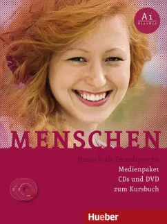 Обложка книги Menschen A1. Medienpaket, 3 Audio-CDs und 1 DVD zum Kursbuch, Evans Sandra, Specht Franz, Pude Angela