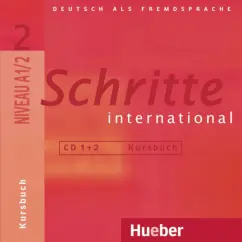 Обложка книги Schritte international 2. 2 Audio-CDs zum Kursbuch, Niebisch Daniela, Specht Franz, Penning-Hiemstra Sylvette