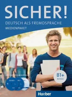 Обложка книги Sicher ! B1+. Medienpaket, 2 Audio-CDs und DVD zum Kursbuch. Deutsch als Fremdsprache, Perlmann-Balme Michaela, Dallapiazza Rosa-Maria, Schwalb Susanne