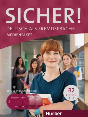 Perlmann-Balme, Schwalb - Sicher! B2. Medienpaket, 2 Audio-CDs und 2 DVDs zum Kursbuch. Deutsch als Fremdsprache Perlmann-Balme, Schwalb - Sicher! B2. Medienpaket, 2 Audio-CDs und 2 DVDs zum Kursbuch. Deutsch als Fremdsprache обложка книги