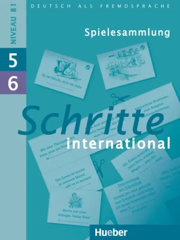 Cornelia Klepsch - Schritte international 5+6. Spielesammlung zu Band 5 und 6. Deutsch als Fremdsprache обложка книги