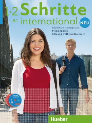 Niebisch, Specht - Schritte international Neu 1+2. Medienpaket, 5 Audio-CDs und 1 DVD zum Kursbuch Niebisch, Specht - Schritte international Neu 1+2. Medienpaket, 5 Audio-CDs und 1 DVD zum Kursbuch обложка книги