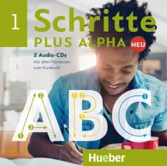 Обложка книги Schritte plus Alpha Neu 1. 2 Audio-CDs zum Kursbuch. Deutsch im Alpha-Kurs. Deutsch als Zweitsprache, Bottinger Anja