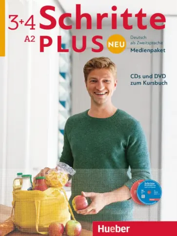 Niebisch, Pude - Schritte plus Neu 3+4. Medienpaket, DVD + 5 Audio-CDs. Deutsch als Zweitsprache Niebisch, Pude - Schritte plus Neu 3+4. Medienpaket, DVD + 5 Audio-CDs. Deutsch als Zweitsprache обложка книги