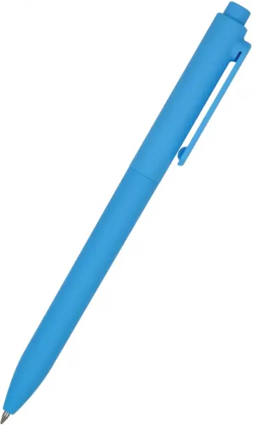 Ручка шариковая автоматическая SoftClick Special, под персонализацию, синяя обложка книги