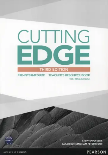 Greene, Cunningham - Cutting Edge. 3rd Edition. Pre-Intermediate. Teacher' Resource Book (+CD) Greene, Cunningham - Cutting Edge. 3rd Edition. Pre-Intermediate. Teacher' Resource Book (+CD) обложка книги