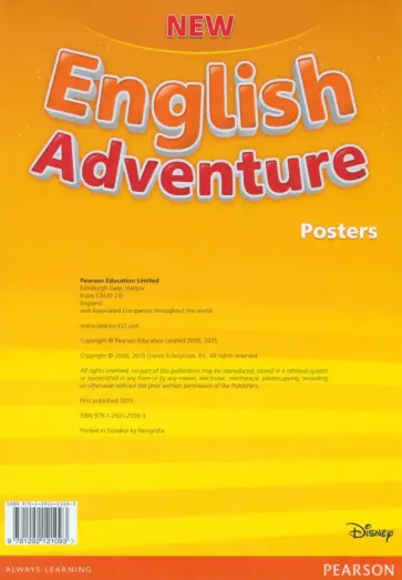 New English Adventure. Starter B. Posters обложка книги