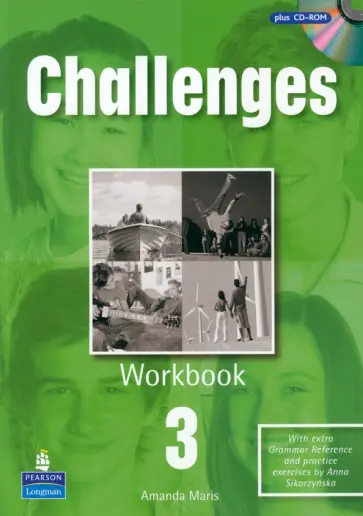Amanda Maris - Challenges 3. Workbook + CD-ROM обложка книги