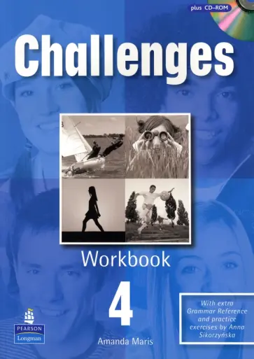 Amanda Maris - Challenges 4. Workbook + CD-ROM обложка книги