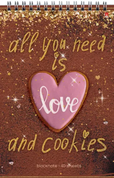 Блокнот Sweet Life, 40 листов, клетка, А5, в ассортименте обложка книги