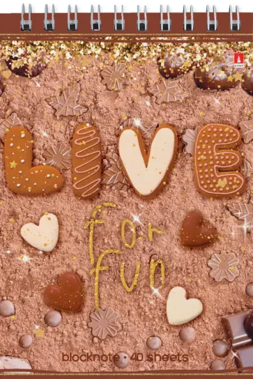 Блокнот Sweet Life, 40 листов, клетка, А6, в ассортименте обложка книги