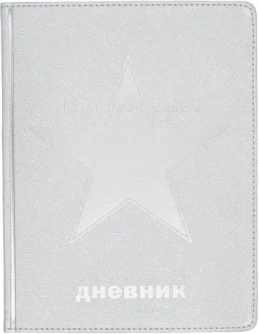 Дневник школьный Cosmo, 48 листов, серебро обложка книги