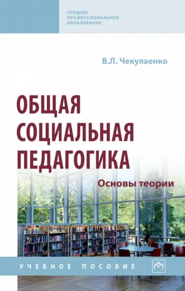 Вячеслав Чекулаенко - Общая социальная педагогика. Основы теории. Учебное пособие обложка книги