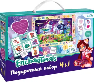 Набор настольных игр Enchantimals обложка книги