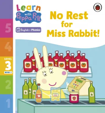 No Rest for Miss Rabbit! Level 3. Book 2 обложка книги