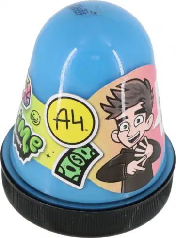 Слайм бирюзовый. Влад А4 обложка книги