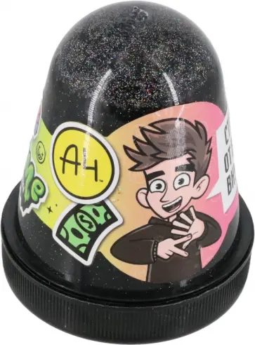 Слайм черный. Влад А4 обложка книги