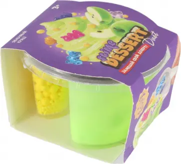 Slime dessert Duet. Яблочный краш обложка книги