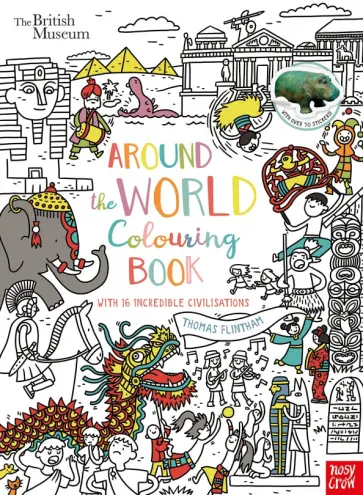 Thomas Flintham - Around the World. Colouring Book обложка книги