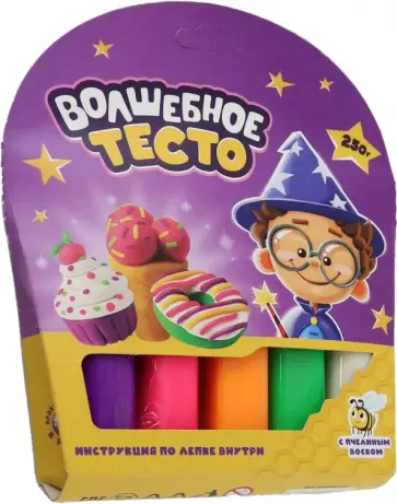 Тесто для лепки Сладости, 250 г. обложка книги