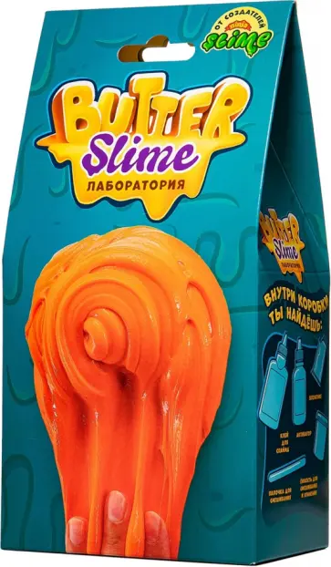 Slime лаборатория, 100 гр., Butter обложка книги