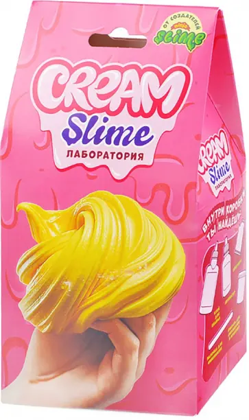 Slime лаборатория 100 гр., Cream обложка книги