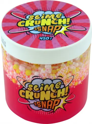 Crunch-slime Ssnap с ароматом клубники, 450 гр. Crunch-slime Ssnap с ароматом клубники, 450 гр. обложка книги