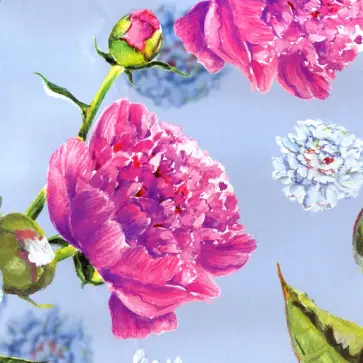 Бумага упаковочная Пионы обложка книги