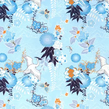 Бумага упаковочная Журавли обложка книги