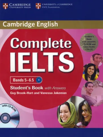 Brook-Hart, Jakeman - Complete IELTS. Bands 5-6.5. Student's Pack. Student's Book with Answers with CD and Class Audio CDs обложка книги