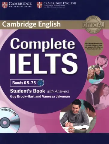 Brook-Hart, Jakeman - Complete IELTS. Bands 6.5-7.5. Student's Pack. Student's Book with Answers with CD + Class Audio CDs обложка книги