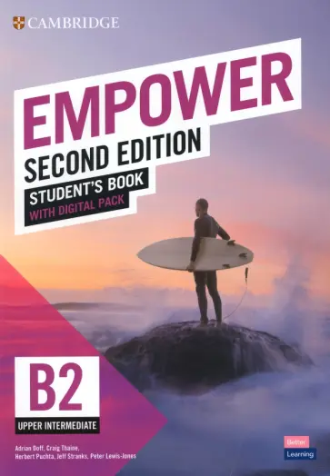 Doff, Puchta - Empower. Upper-intermediate. B2. Second Edition. Student's Book with Digital Pack Doff, Puchta - Empower. Upper-intermediate. B2. Second Edition. Student's Book with Digital Pack обложка книги