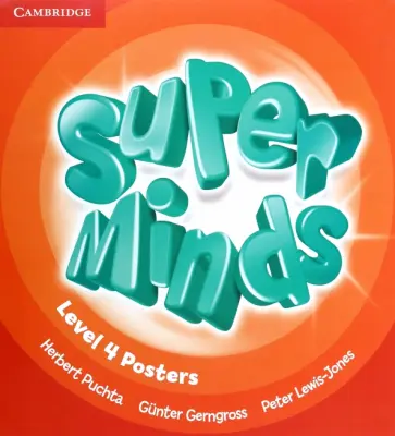 Puchta, Gerngross - Super Minds. Level 4. Posters обложка книги