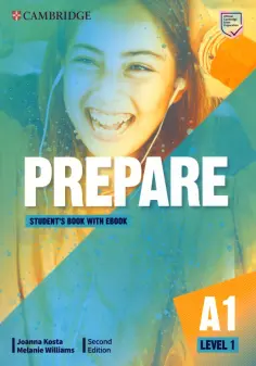 Kosta, Williams - Prepare. Level 1. Student's Book with eBook Kosta, Williams - Prepare. Level 1. Student's Book with eBook обложка книги