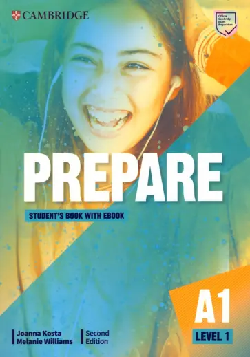Kosta, Williams - Prepare. Level 1. Student's Book with eBook обложка книги