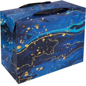 Пакет-коробка подарочный обложка книги