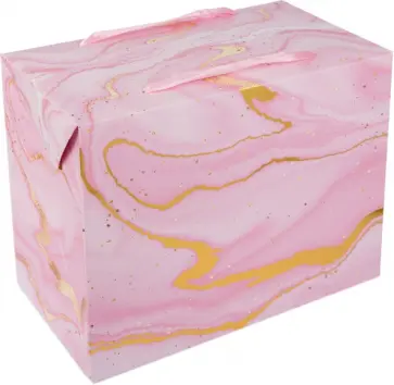 Пакет-коробка подарочный обложка книги