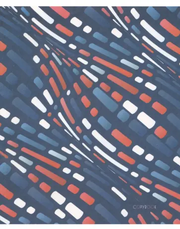 Тетрадь Абстракция, 48 листов, клетка обложка книги