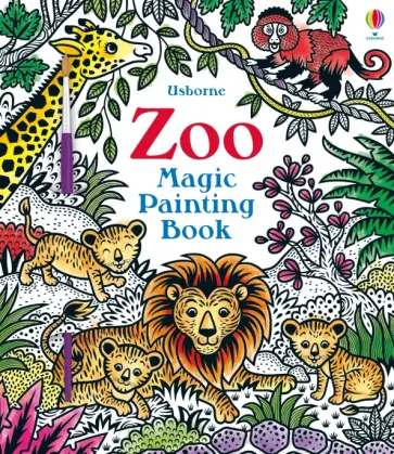 Sam Taplin - Zoo. Magic Painting Book Sam Taplin - Zoo. Magic Painting Book обложка книги