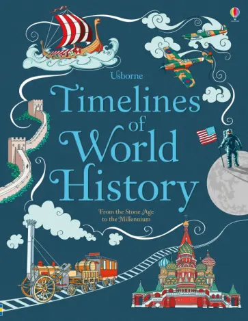 Jane Chisholm - Timelines of World History обложка книги