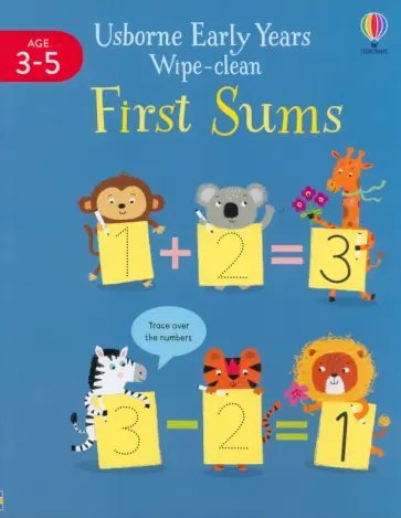 Jessica Greenwell - Early Years Wipe-Clean First Sums обложка книги