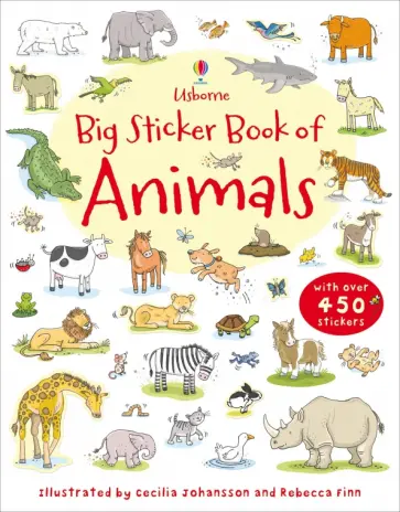 Greenwell, Taplin - Big Sticker Book of Animals Greenwell, Taplin - Big Sticker Book of Animals обложка книги
