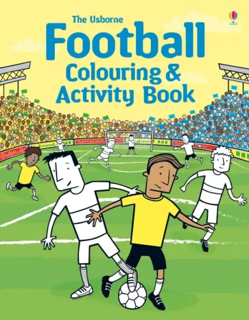 Football Colouring and Activity Book обложка книги