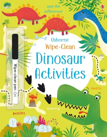 Kirsteen Robson - Wipe-Clean Dinosaur Activities Kirsteen Robson - Wipe-Clean Dinosaur Activities обложка книги